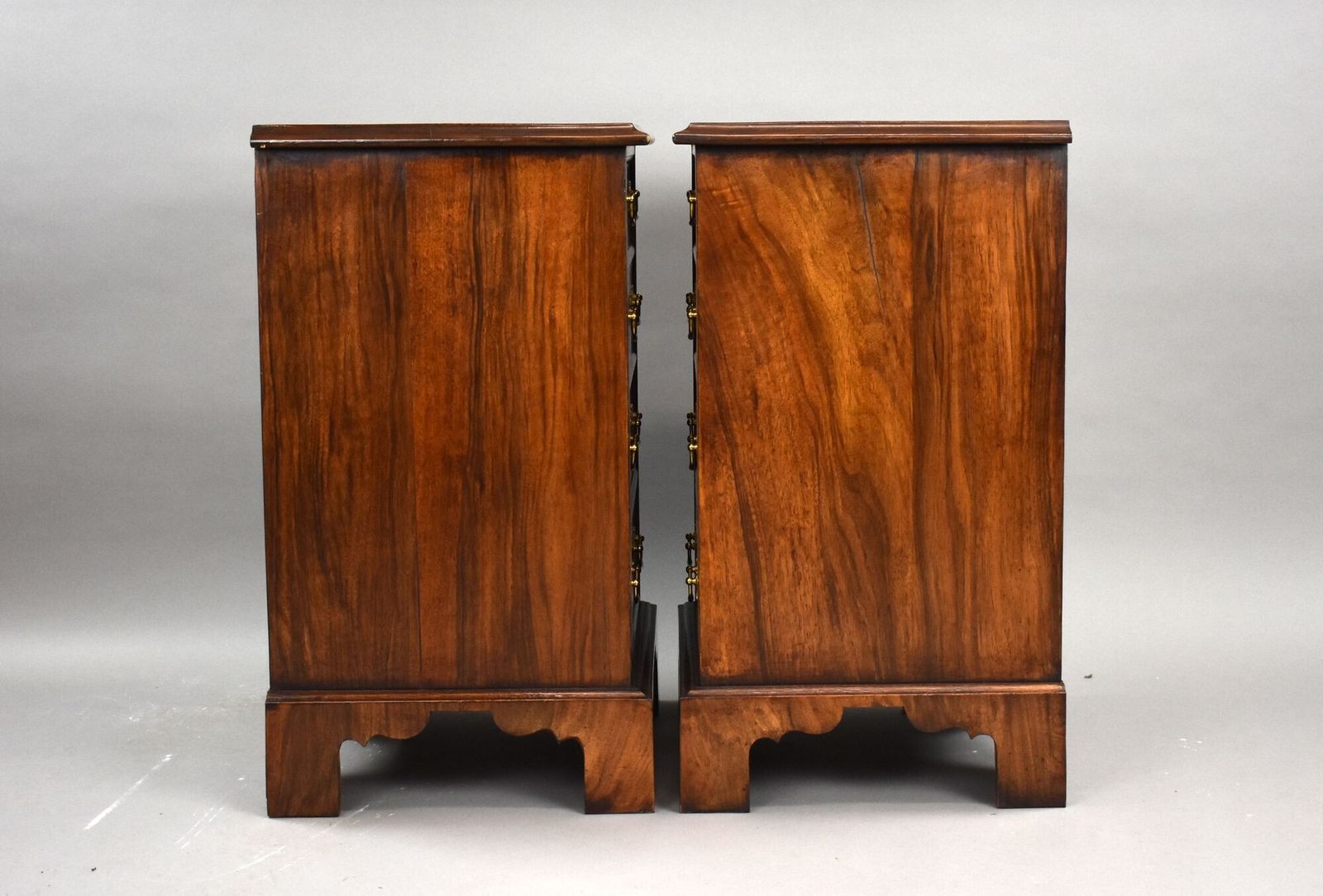 Pair Of Victorian Burr Walnut Bedsides photo vinterior