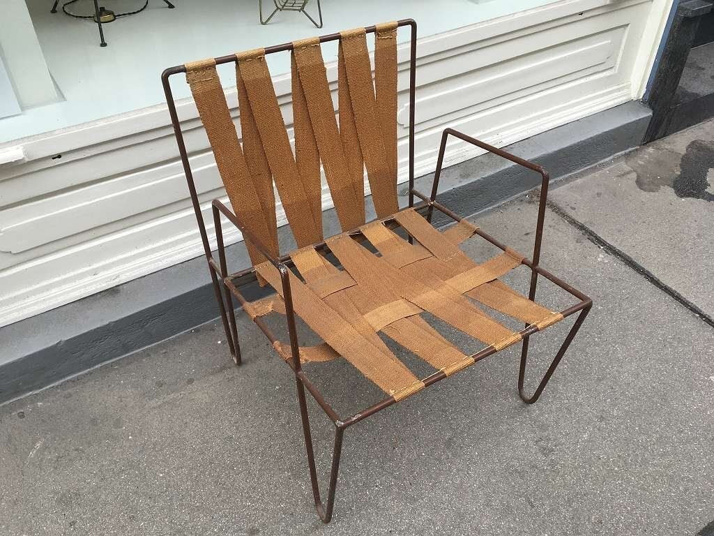 Sculptural Iron Chairs, 1930s, Set Of 3