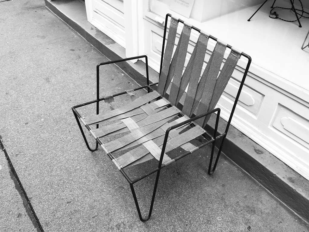 photo for sale Sculptural Iron Chairs, 1930s, Set Of 3