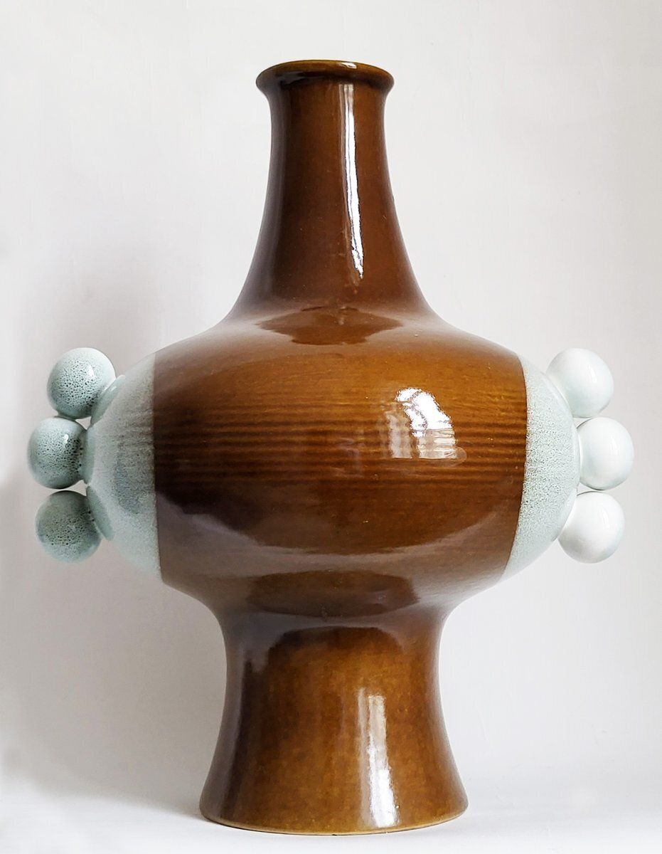 Mid Century Modern Vase By Kravsko, Czechoslovakia, 1960s