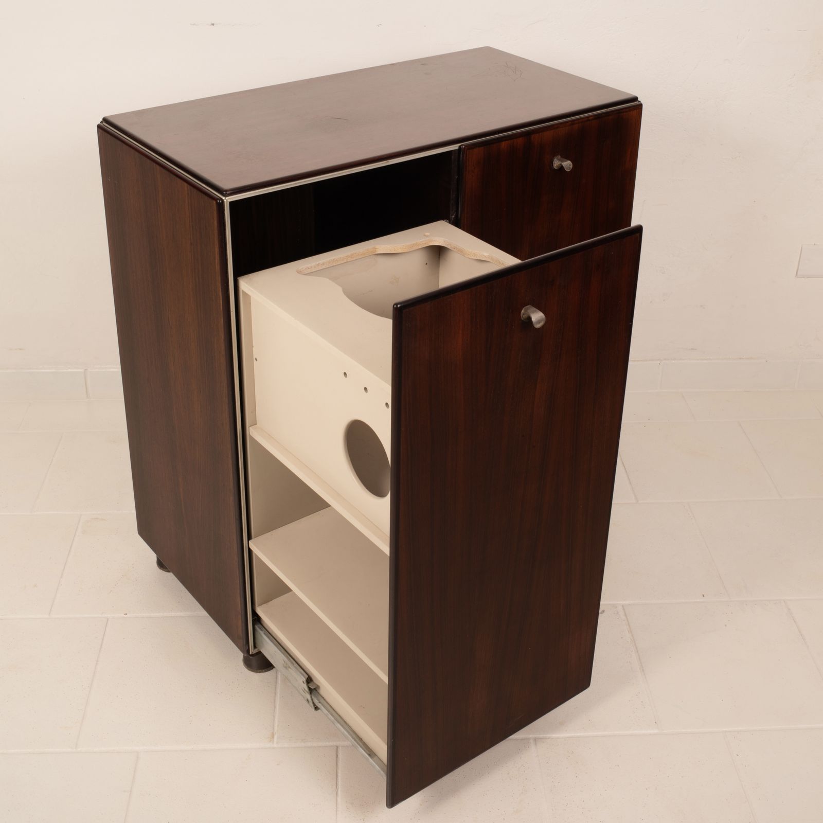 "Torcello" Bar Cabinet By Afra And Tobia Scarpa For Stildomus 1960 photo vintage