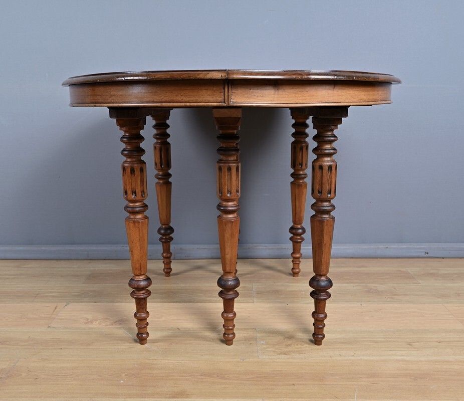 Extendable Walnut Table, Louis Philippe Style – Late 19th Century photo buy