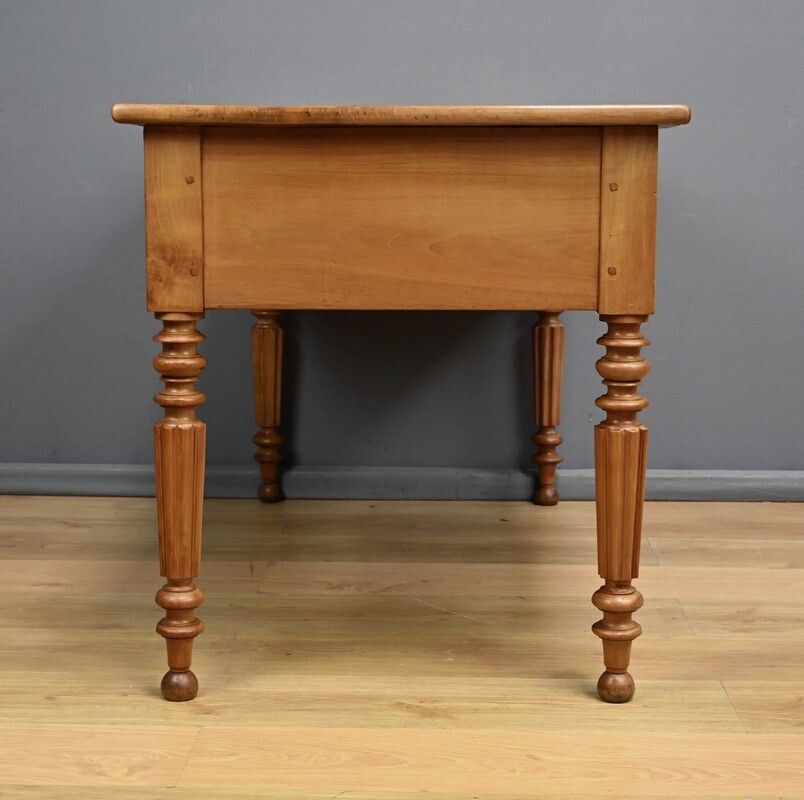 1820.0 Cherrywood Writing Desk, Louis Philippe Style – Late 19th Century photo