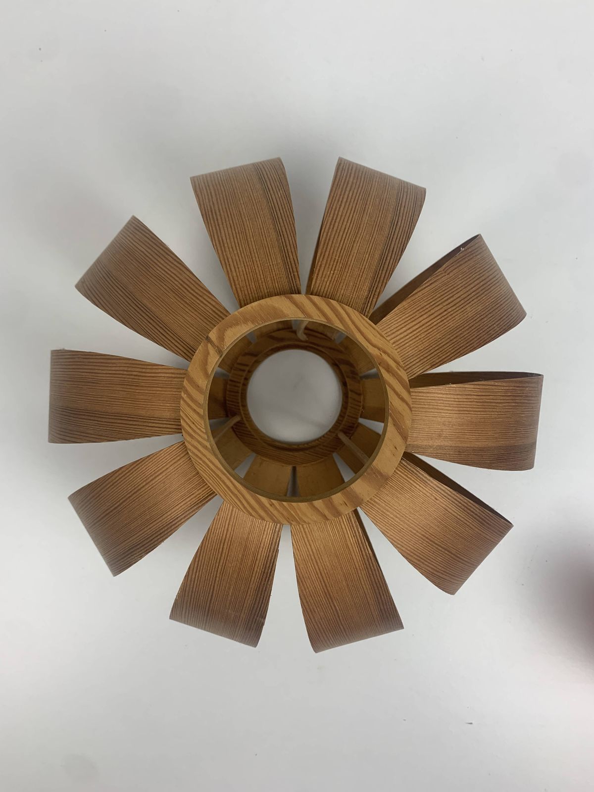 Midcentury Space Age Ufo Mushroom Pendant, Style Of Hans Agne Jakobsson photo vinterior