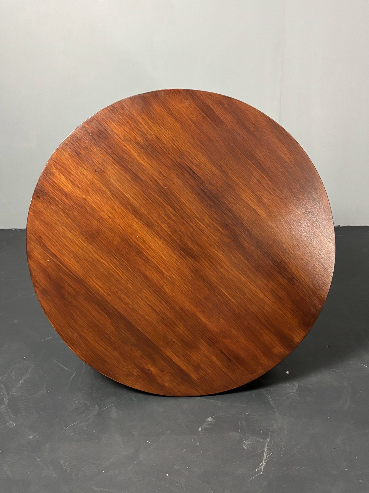 Furniture Midcentury Dutch Art Deco Mahogany Side Or Coffee Table, Ca 1940s   1950s photo