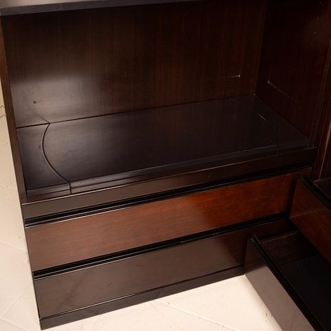 photo for sale Pair Of S11 Cabinets And Bars By Angelo Mangiarotti For Sorgente Dei Mobili