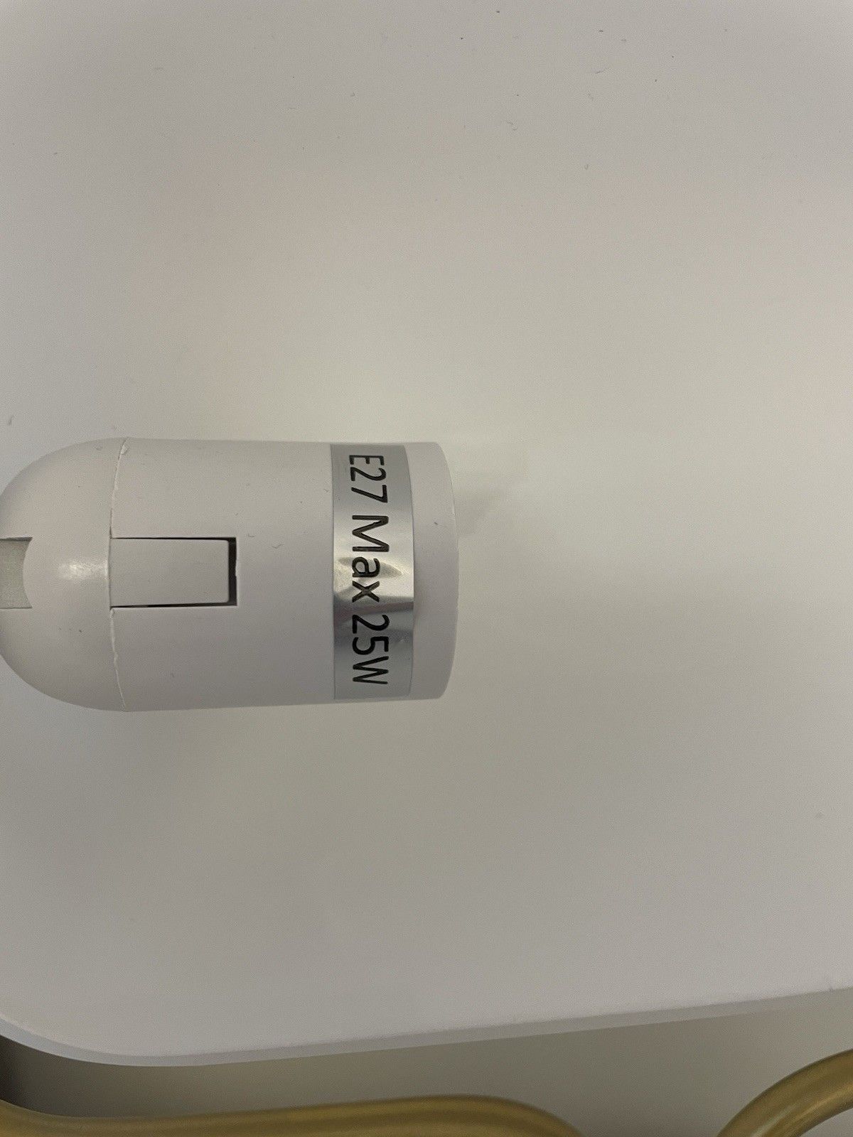 photo for sale Dkny White Matted Glass Bankers Desk Lamp Modern Good Tone Details New