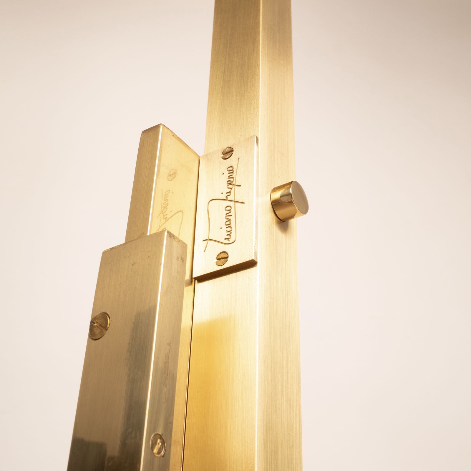 Floor Lamp "Gaetano   Sculpture 99" By Luciano Frigerio For Frigerio Di Desio 1/99 photo furniture