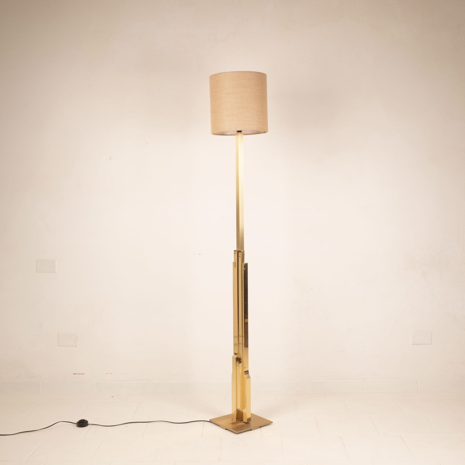 Floor Lamp "Gaetano   Sculpture 99" By Luciano Frigerio For Frigerio Di Desio 1/99 photo vinterior