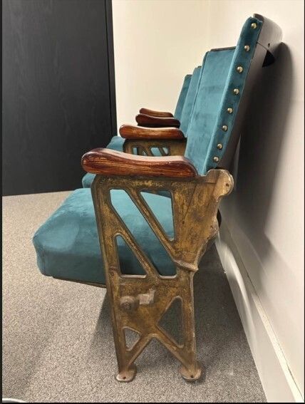 Vintage Cinema Chairs photo furniture