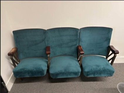Vintage Cinema Chairs