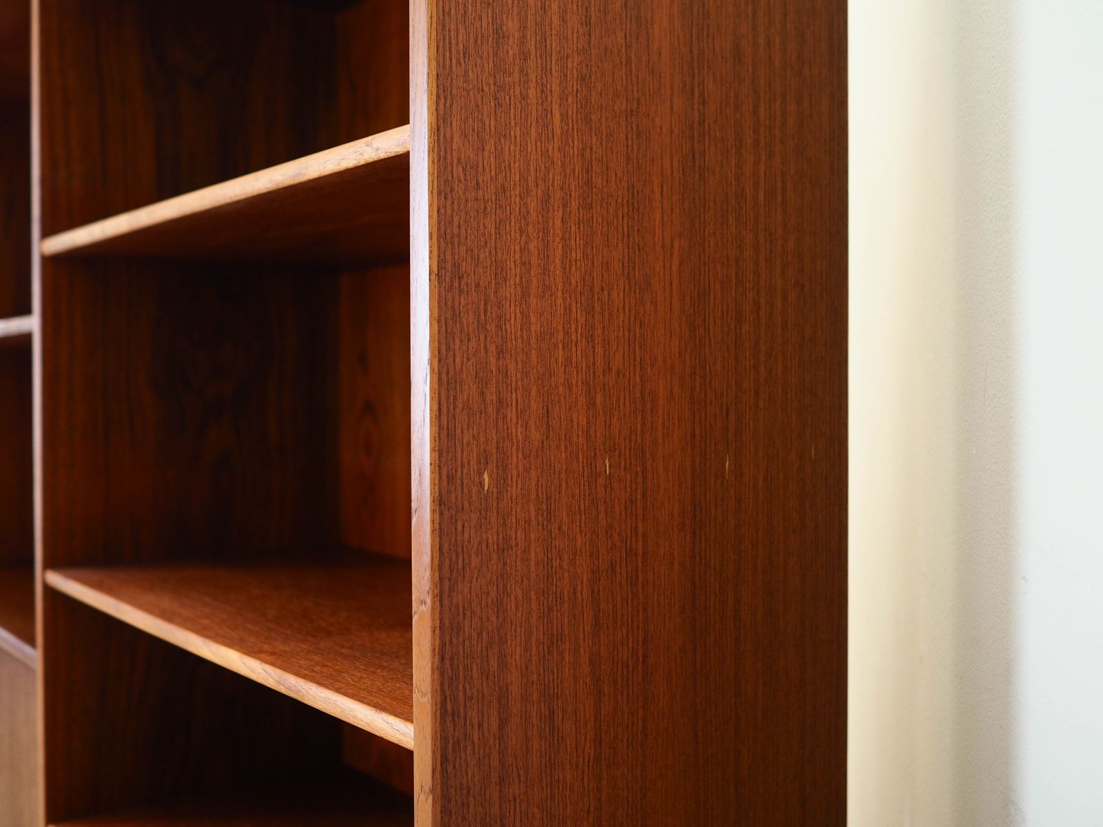photo buy Teak Bookcase, Danish Design, 1970s, Production: Kjeld Bundgard