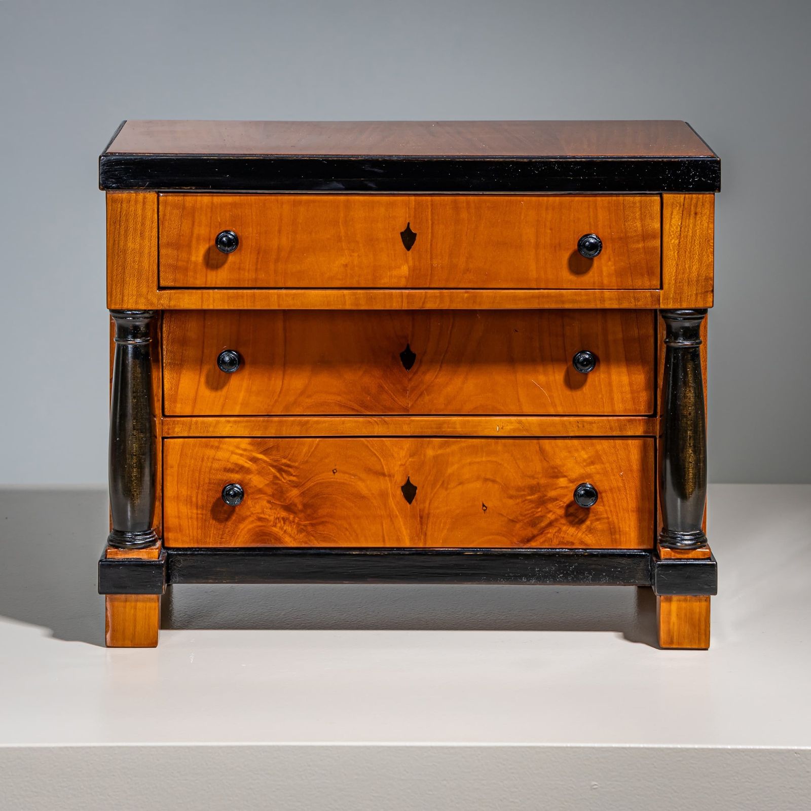 Biedermeier Miniature Chest Of Drawers, Circa 1820