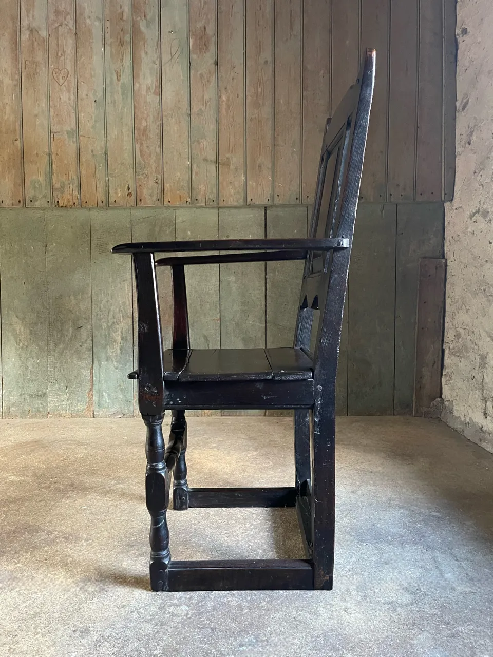Late C17th Transitional Armchair photo Furniture