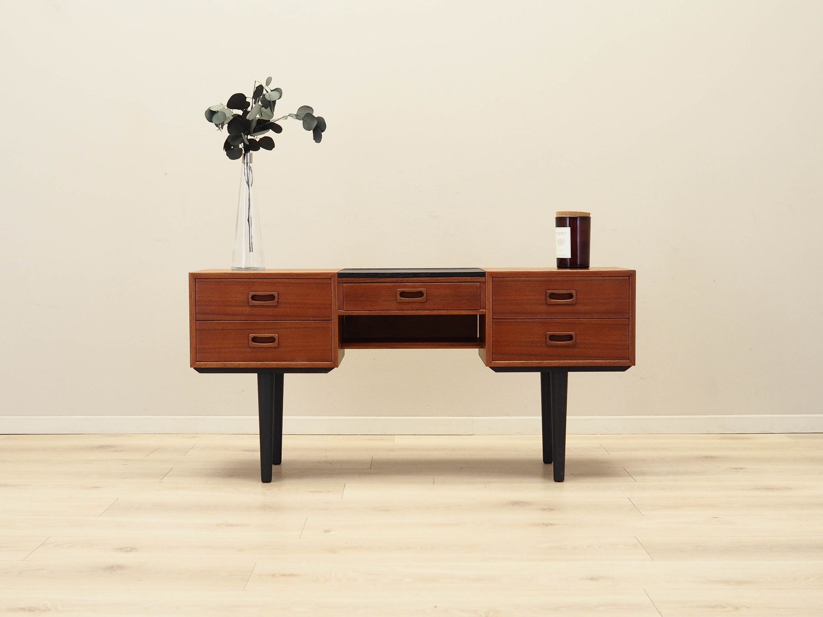 Teak Dressing Table, Danish Design, 1970s, Production: Denmark photo furniture