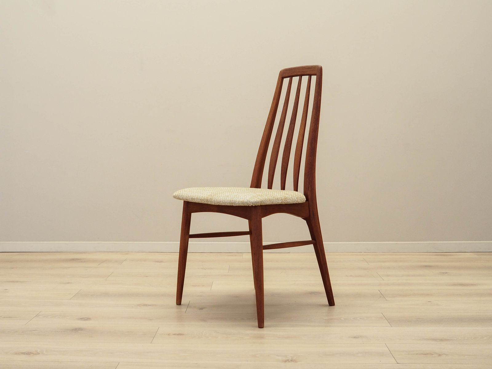 Teak Chair Eva, Danish Design, 1960s, Designer: Niels Koefoed, Manufacturer: Koefoeds Hornslet photo for sale