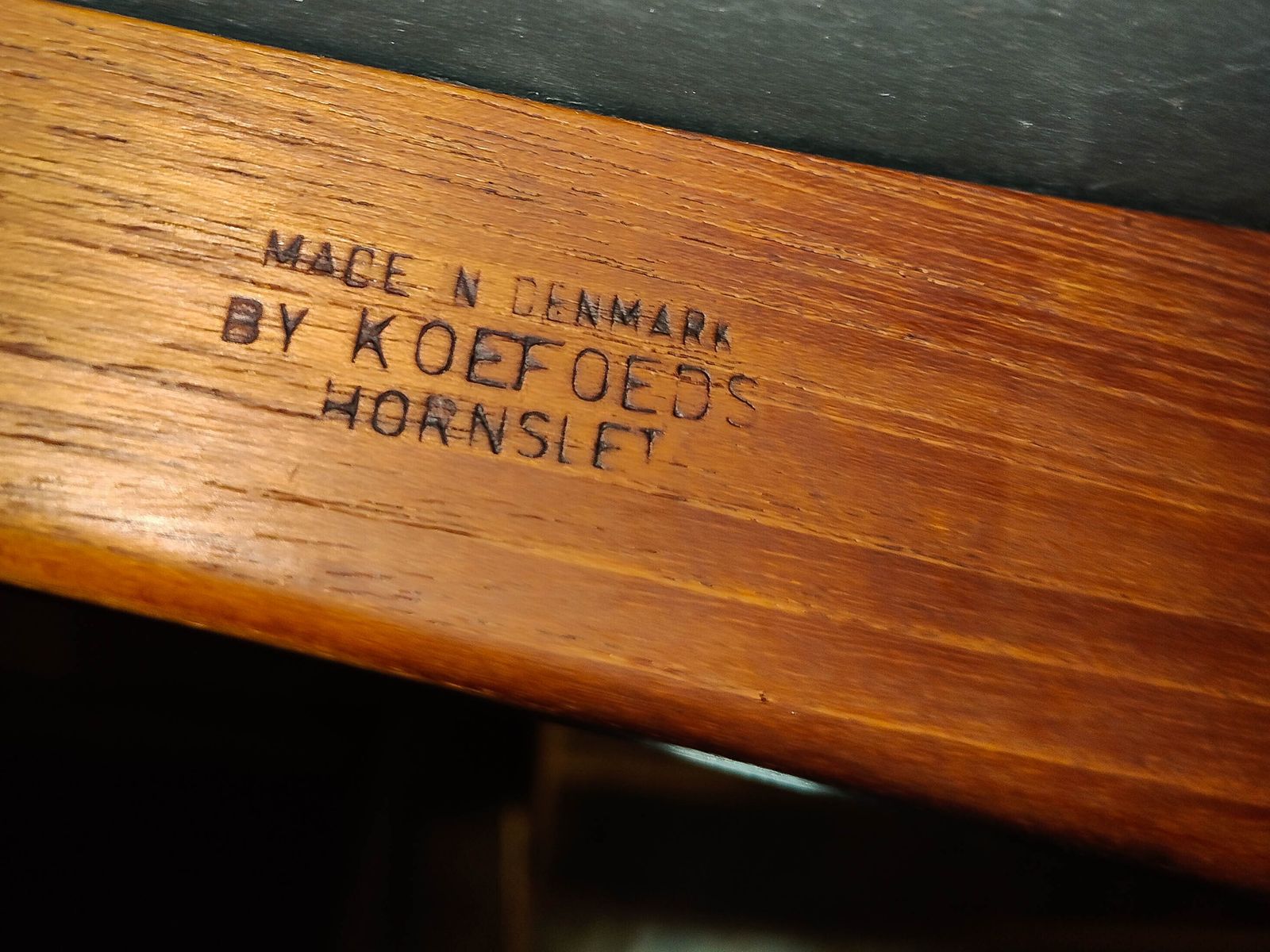 photo vintage Teak Chair Eva, Danish Design, 1960s, Designer: Niels Koefoed, Manufacturer: Koefoeds Hornslet