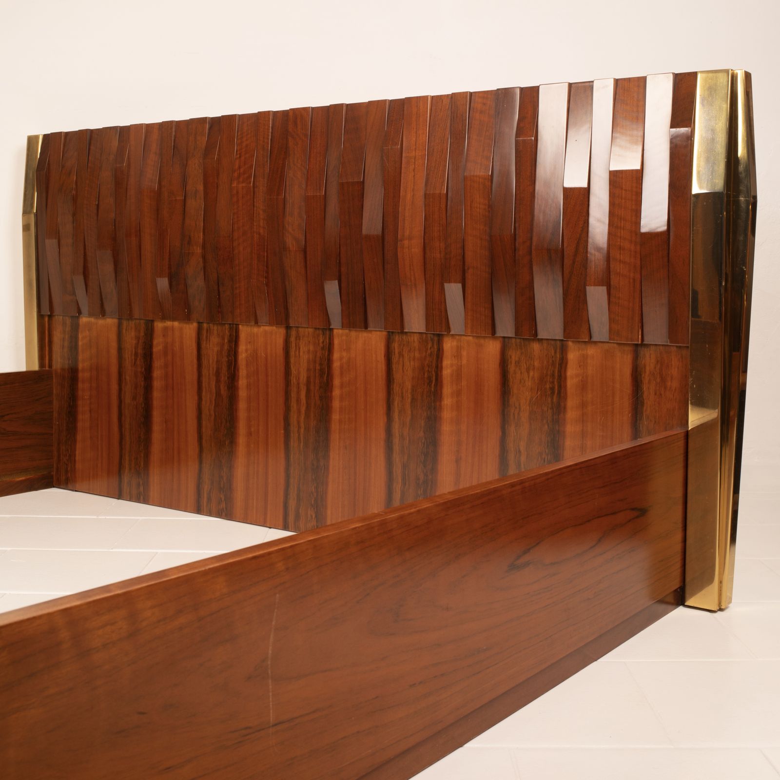 photo for sale Rare "Barium" Bed By Luciano Frigerio For Frigerio Di Desio
