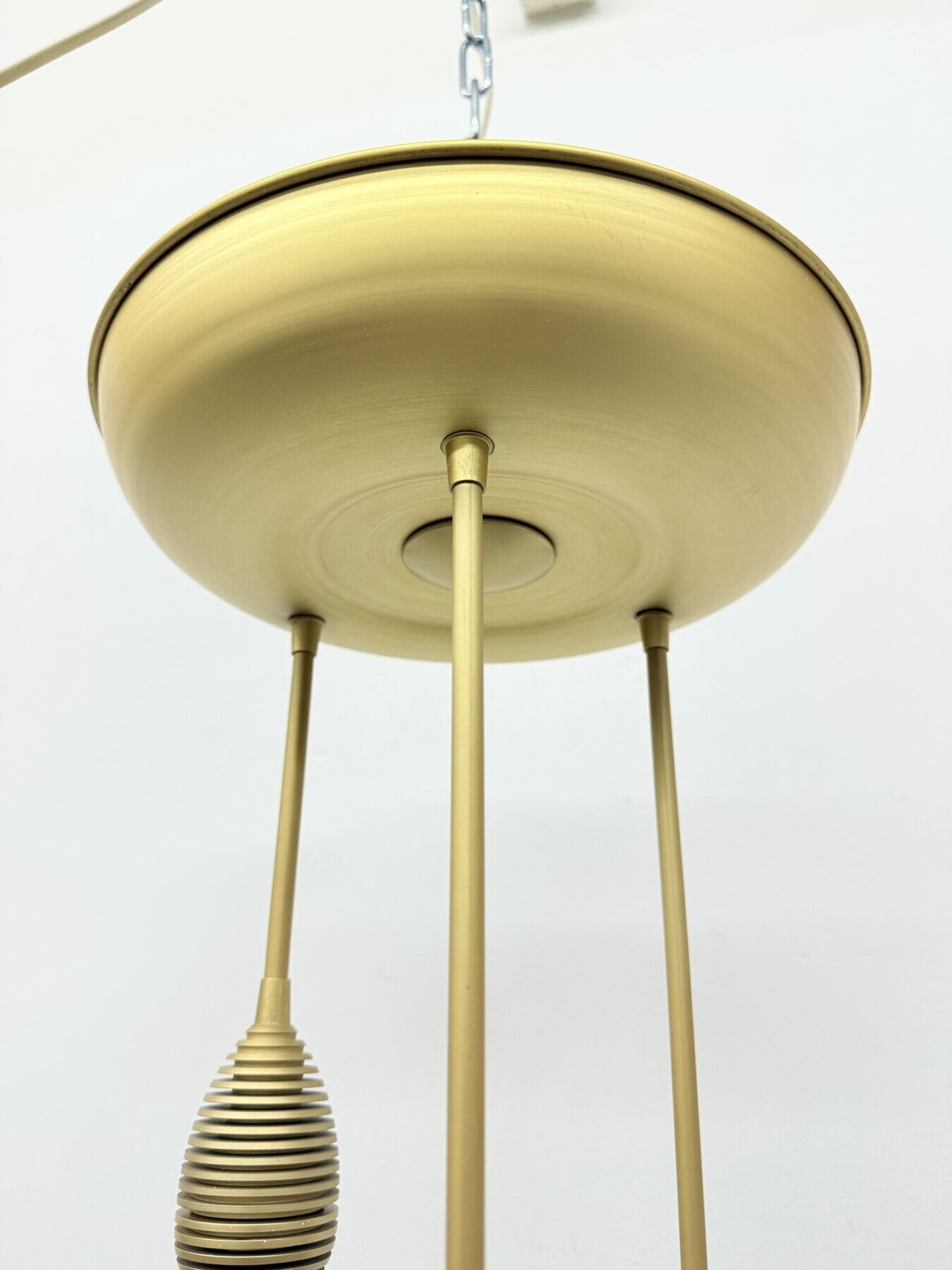 Mid Century Design Ceiling Lamp Murano Glass Drops 1970’s photo for sale