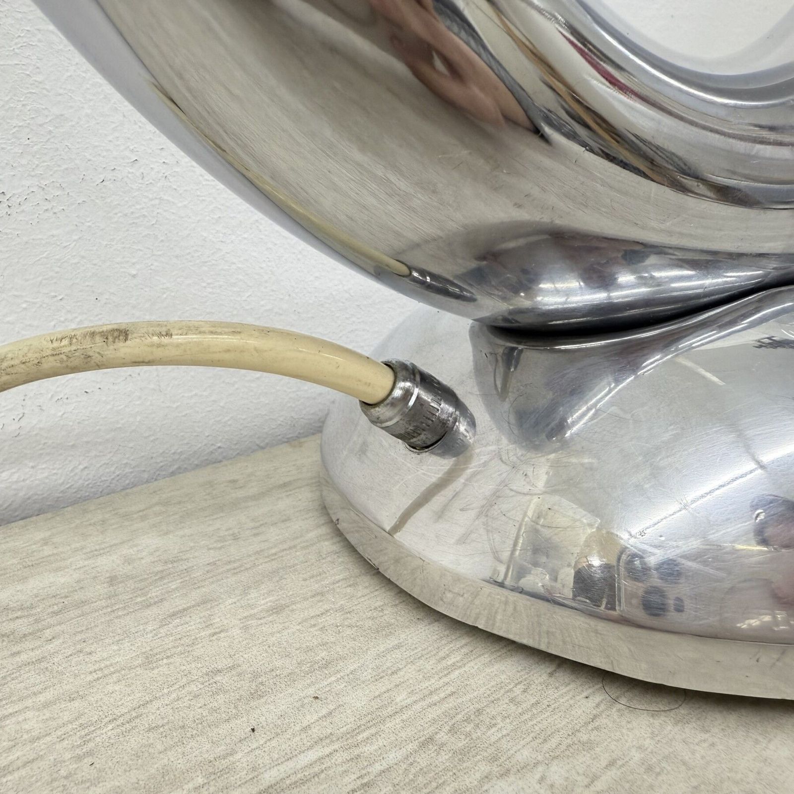 465.0 Mid Century Sculptural Table Lamp , 1970s photo