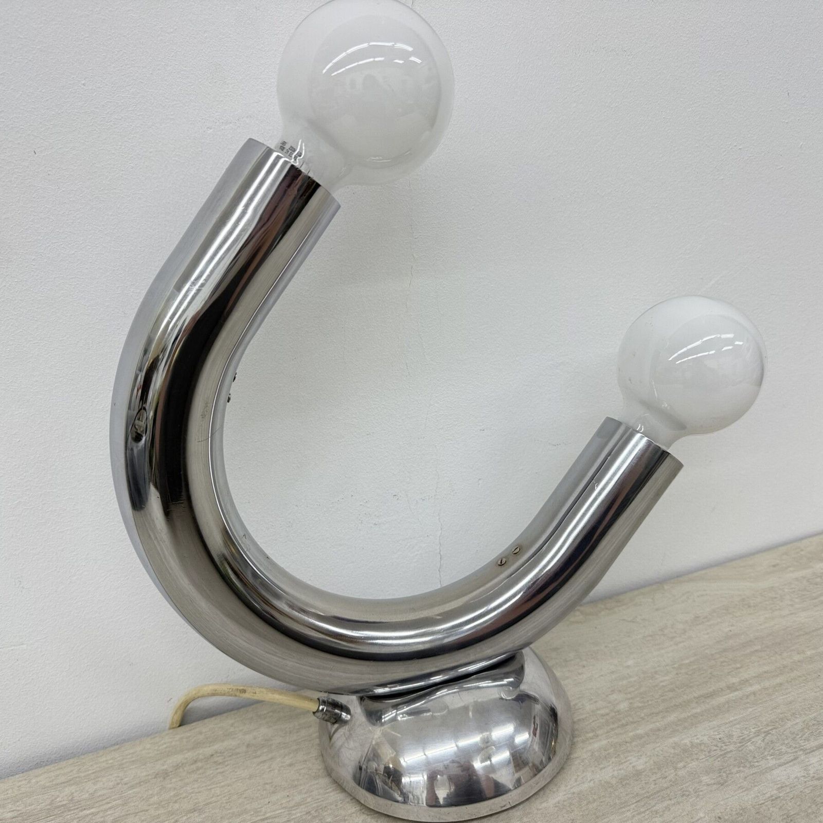 photo vinterior Mid Century Sculptural Table Lamp , 1970s