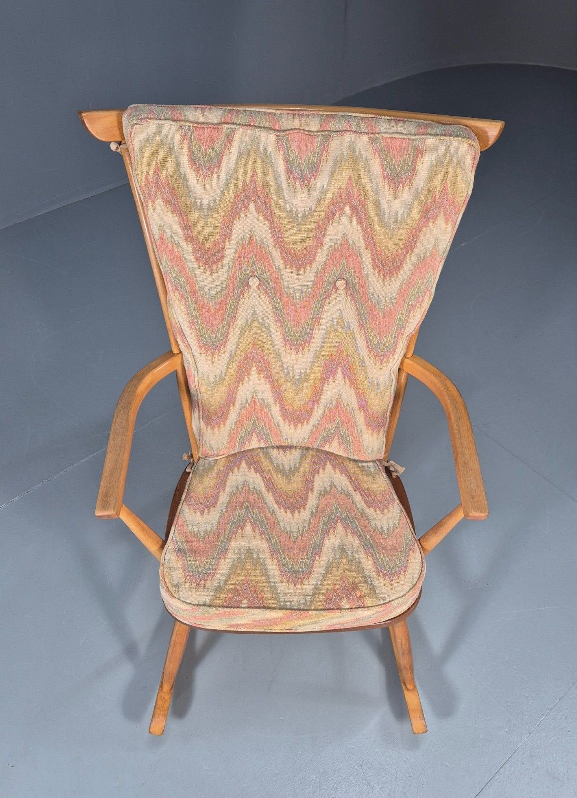 Mid Century Rocking Chair Scandinavian Design 1960s Retro Eb10924 Mnor photo for sale