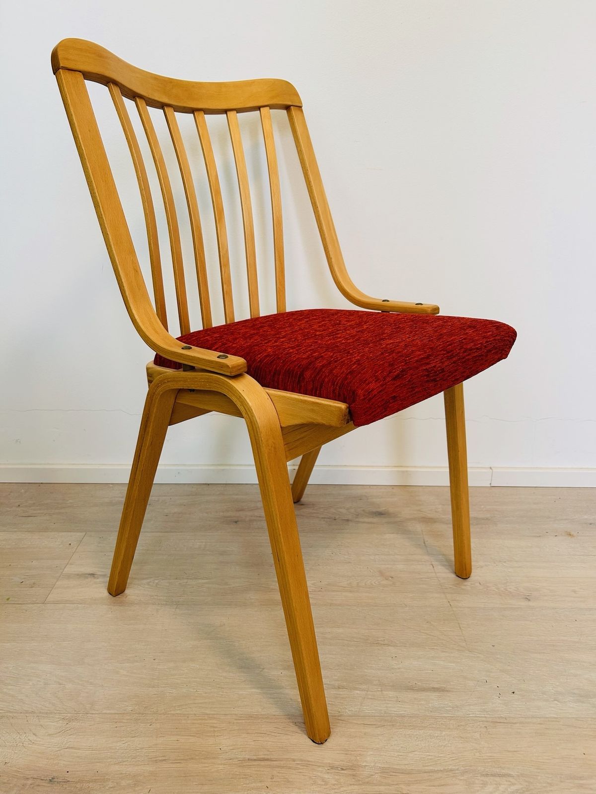 Furniture Vintage Chair By Ludvík Volak For Ton From Czekoslovakia 1960’s photo