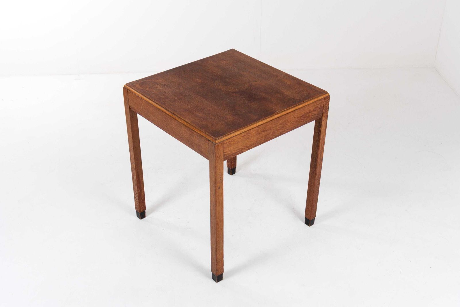 photo furniture Vintage Art Deco Haagse School Oak Dining Set, Netherlands, Ca. 1925