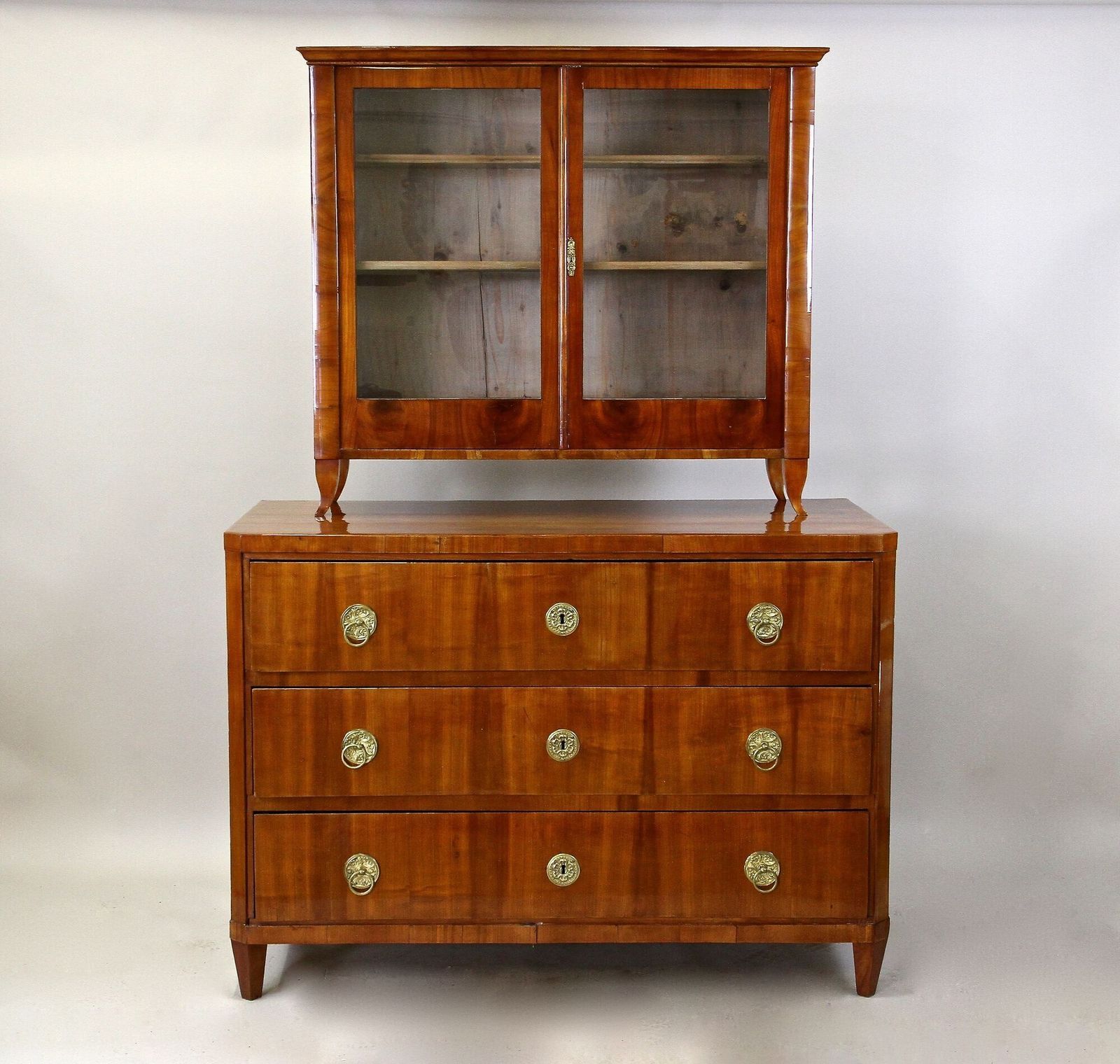 19th Century Cherrywood Biedermeier Chest Of Drawers/ Buffet, Austria Ca. 1830 photo furniture