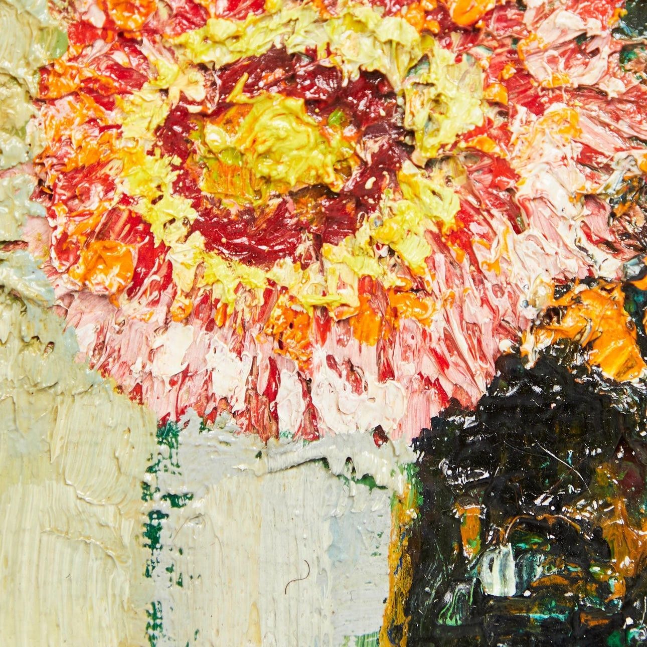 Gabriel Zendel Flower Still Life Oil Painting photo Art
