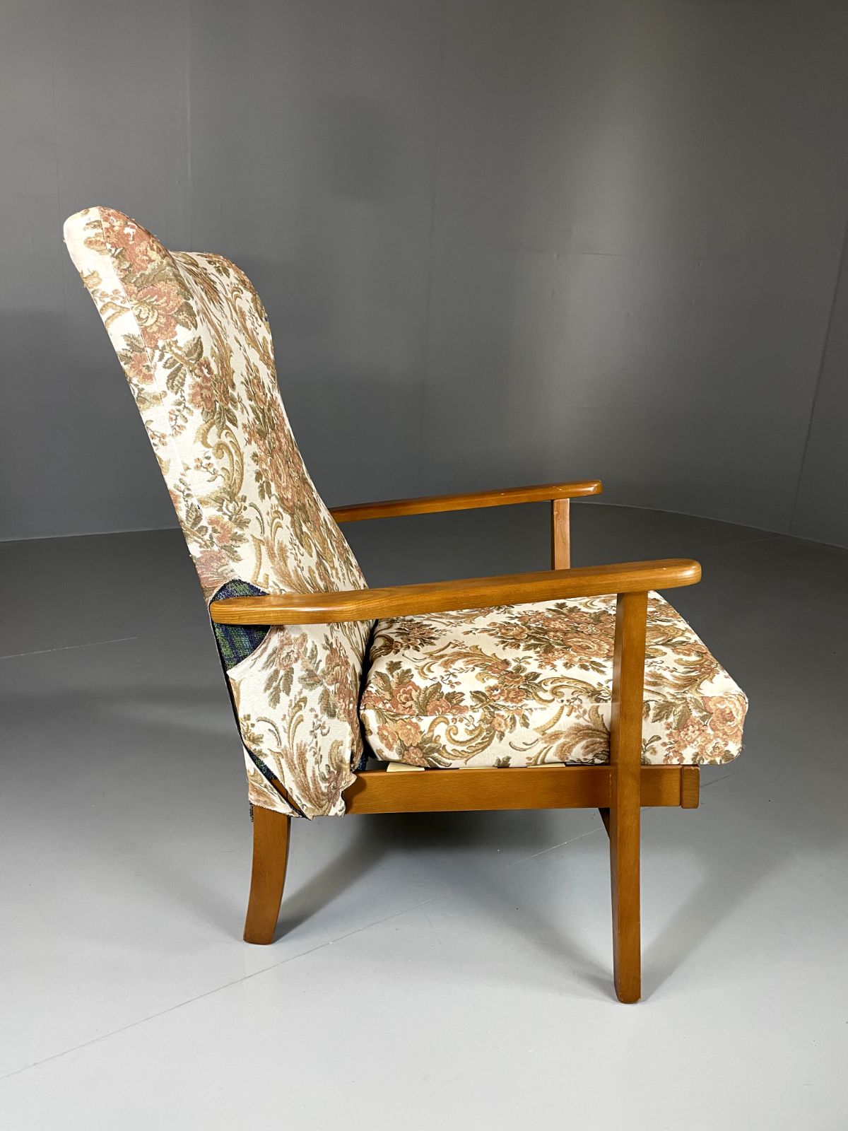 Vintage Mid Century Chair Beech Frame 1960s Retro Eb5712 Mnor photo Furniture