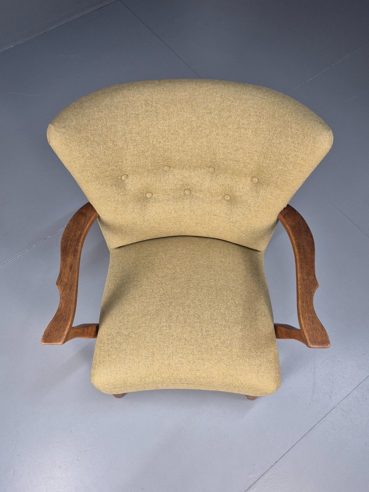 Vintage Danish Lounge Chair Kjaernulf Style New Upholstery  1970s Eb6439 Mnor photo for sale