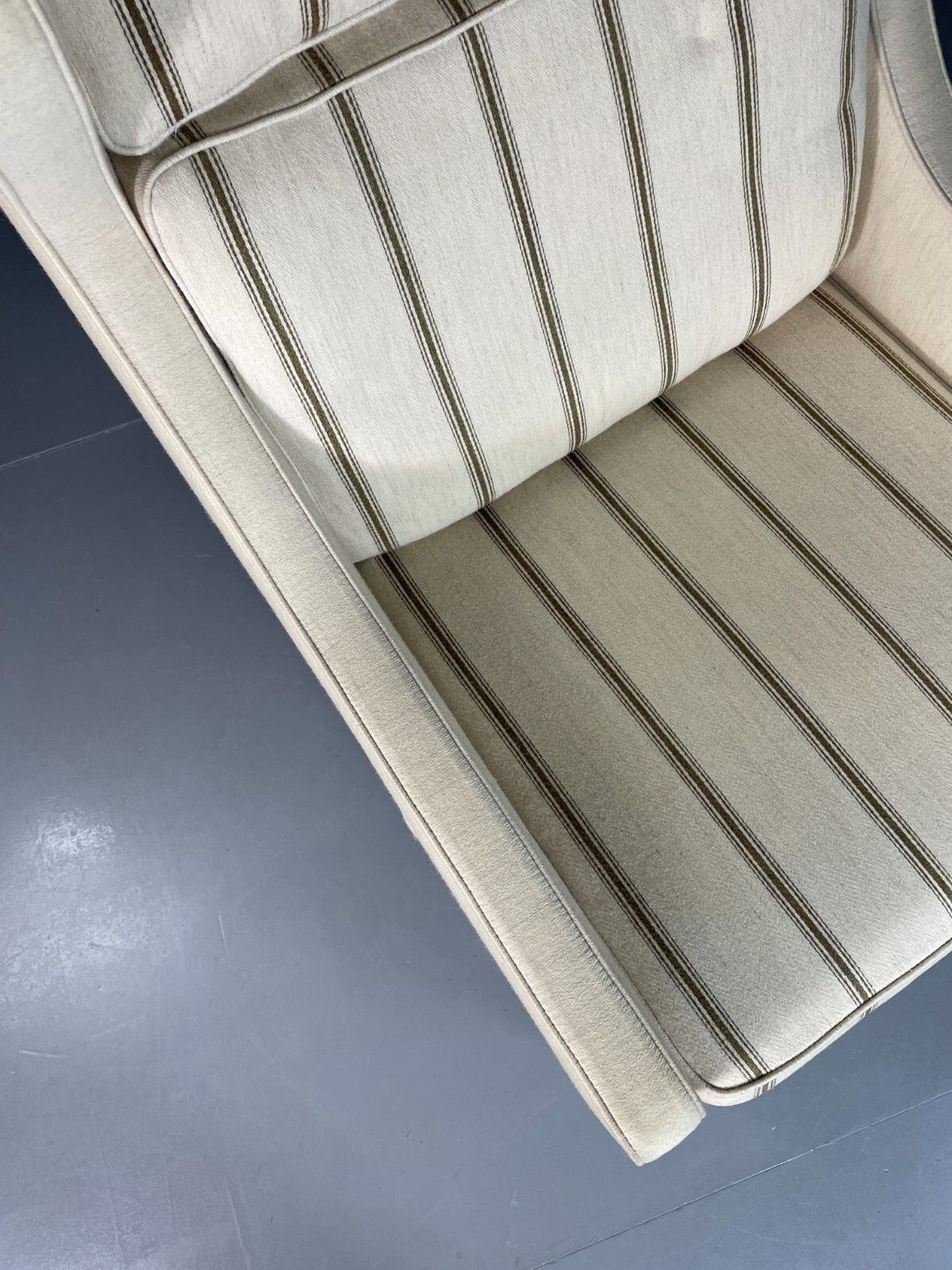 Vintage Danish Lounge Chair Cream Wool Wing Back 1979s Retro Mcm Eb6620 Mnor photo buy