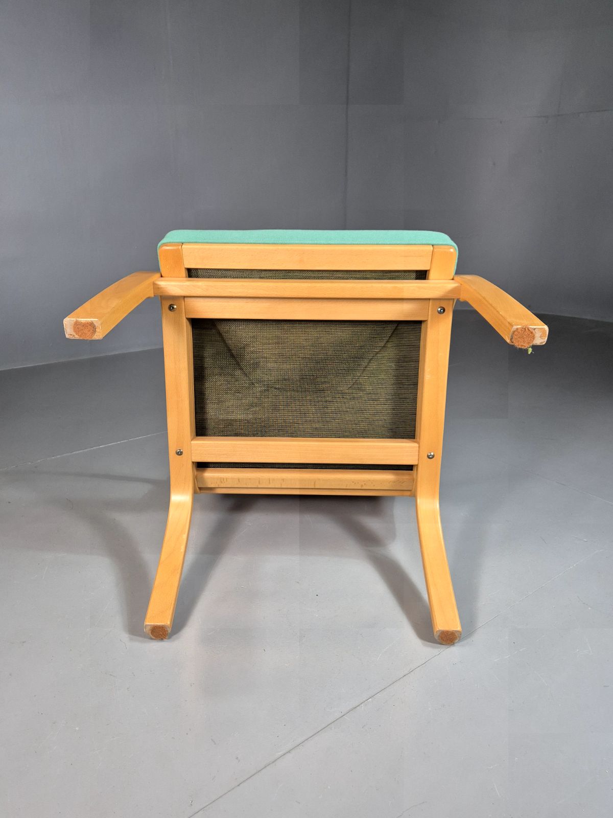 Vintage Danish Lounge Chair Mint Bentwood 1980s Retro Eb7350 Mben photo vinterior