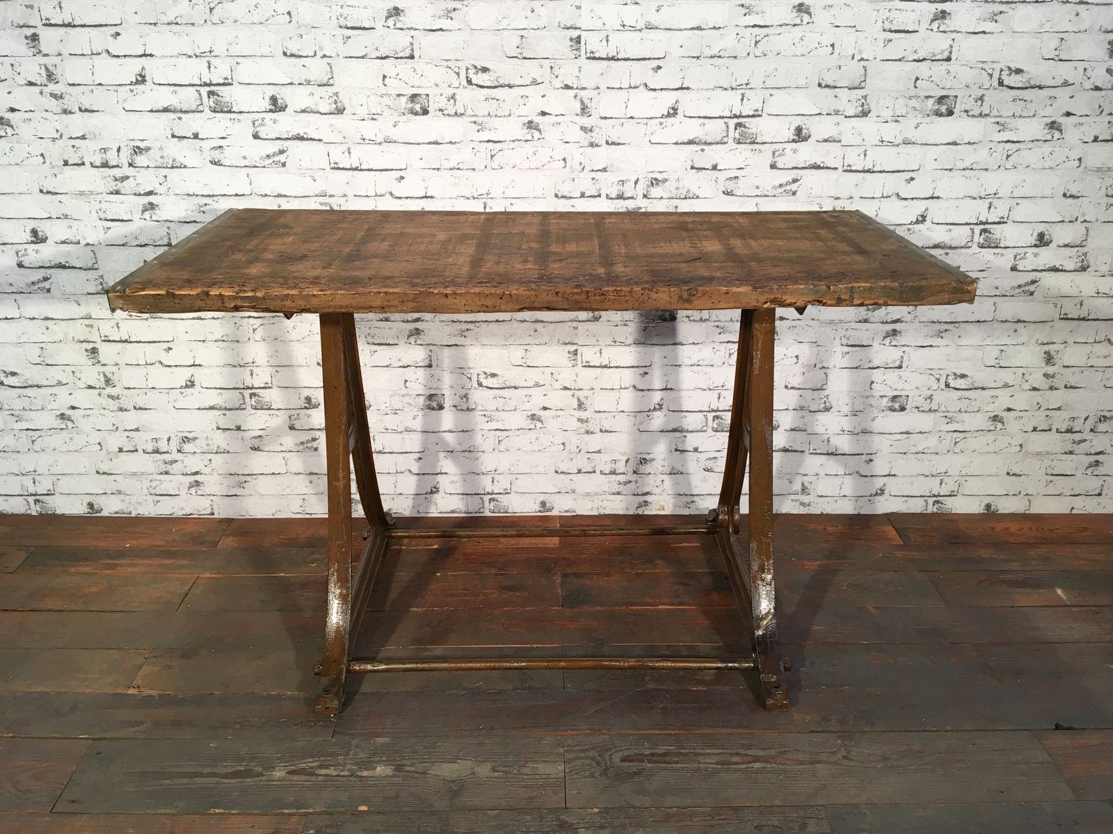 Industrial Dining Table,1960s photo vinterior