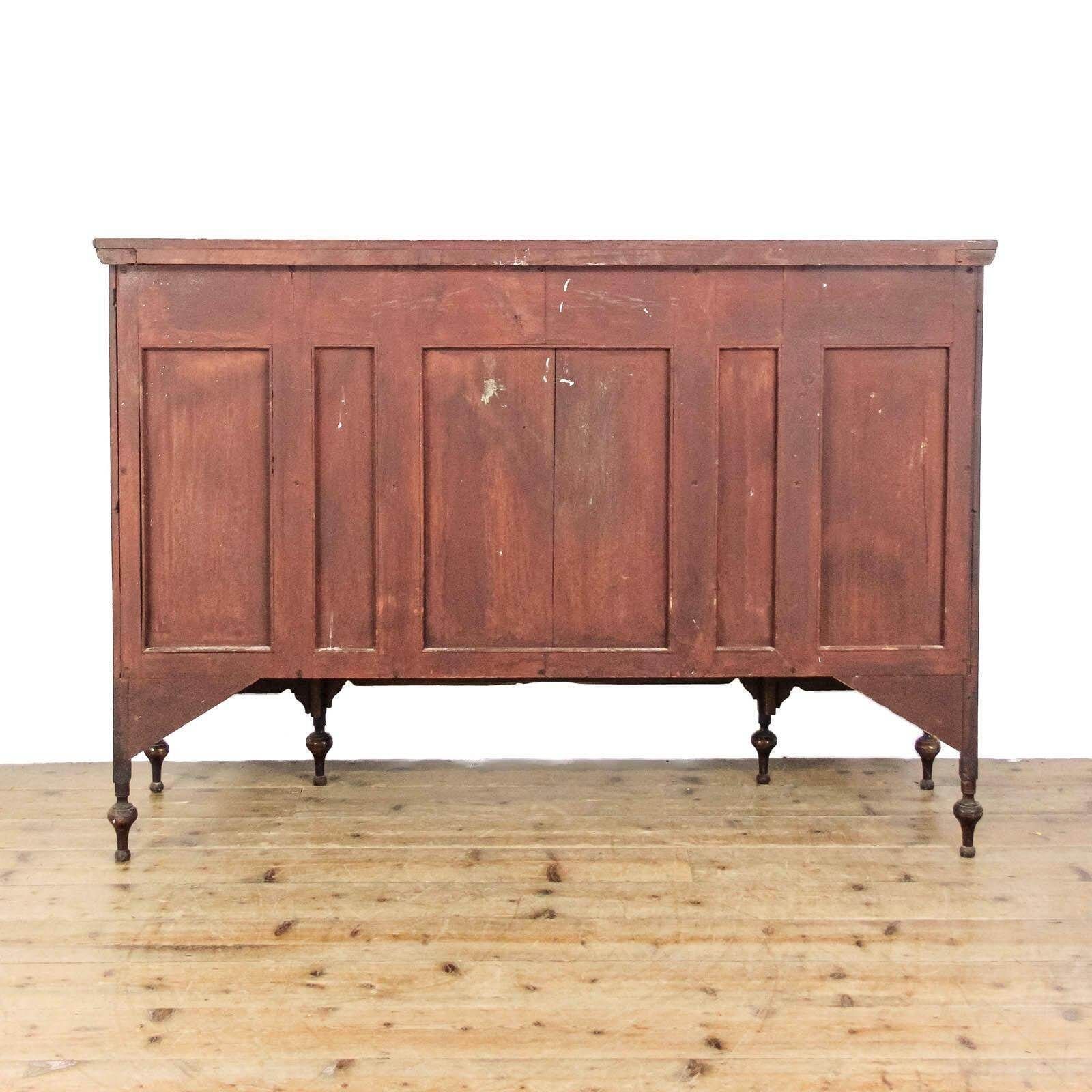 Edwardian Rosewood Inlaid Side Cabinet  | Antiques | Antique Cabinet | Antique Storage | Display Cabinet (M 6477) photo vintage