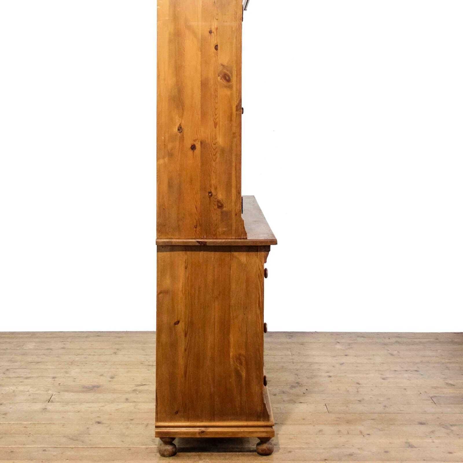 photo for sale Victorian Style Glazed Pine Housekeepers Cupboard | Vintage Furniture | Pine Storage | Pine Cupboards | Large Storage (M 6369)