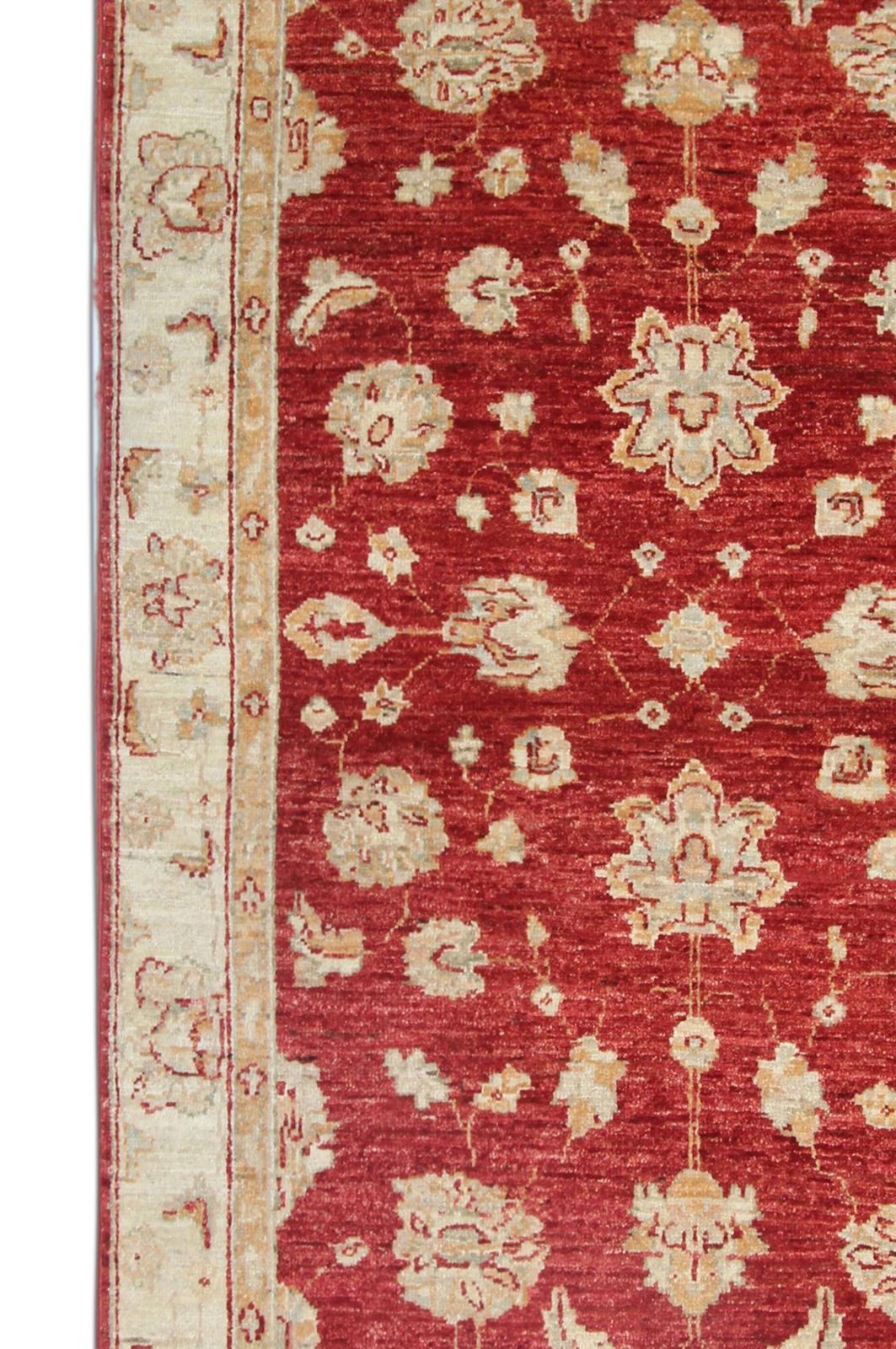 Handmade Wool Red Rug, Floral Oriental Carpet For Living Room 152x100cm photo furniture