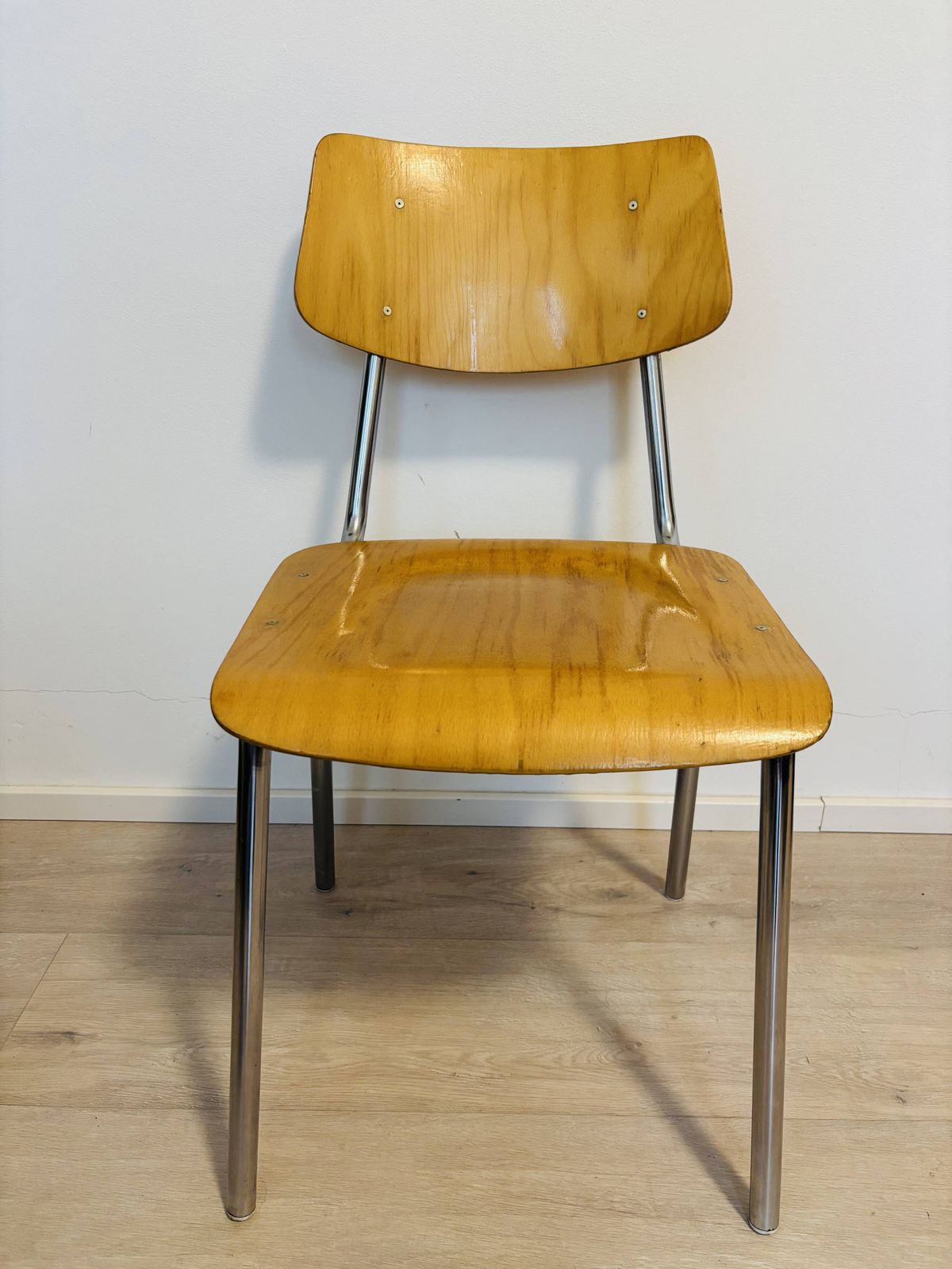 Vintage School Chair From Czechoslovakia 1980’s Model Z 323 photo for sale