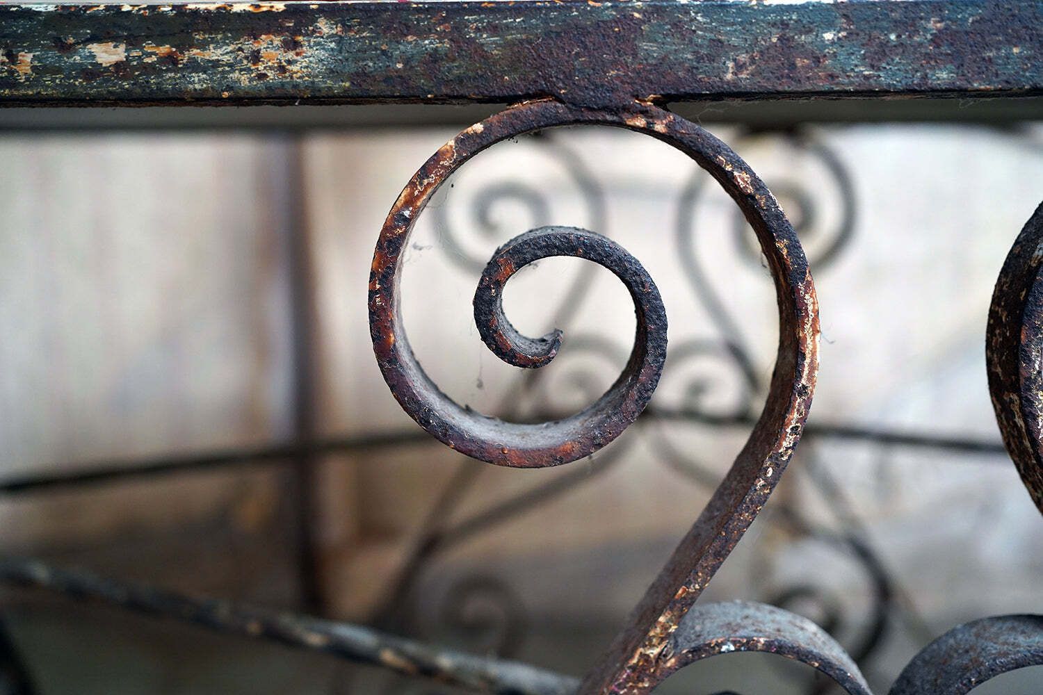 A Late 19thc French Iron & Marble Pâtisserie Table photo buy
