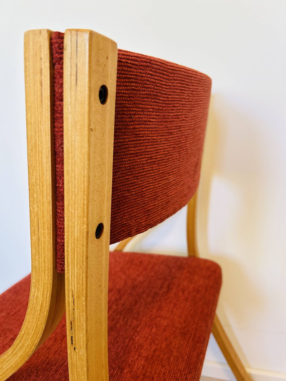 Vintage Dining Chairs By Ludvík Volák For Dřevopodnik Holešov, 1960’s, Set Of 4 photo vintage