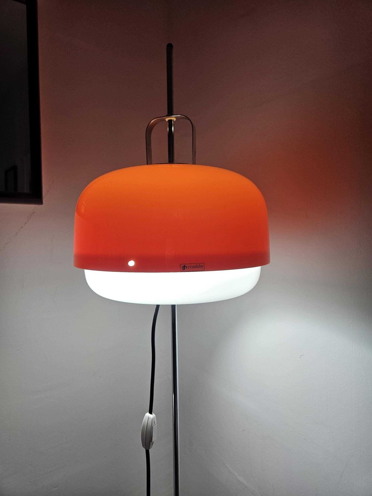 Meblo Guzzini “Medusa” Floor Lamp – 1970s Italian Design photo for sale