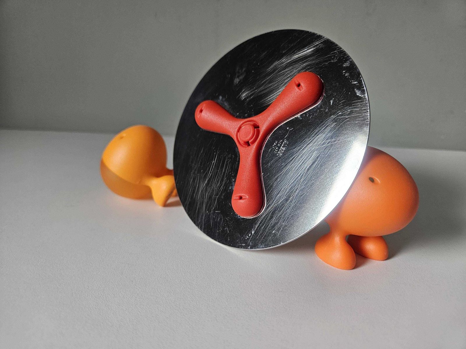 Vintage Alessi Lilliput Salt & Pepper Set: Italian Pop Modernist Design photo vinterior
