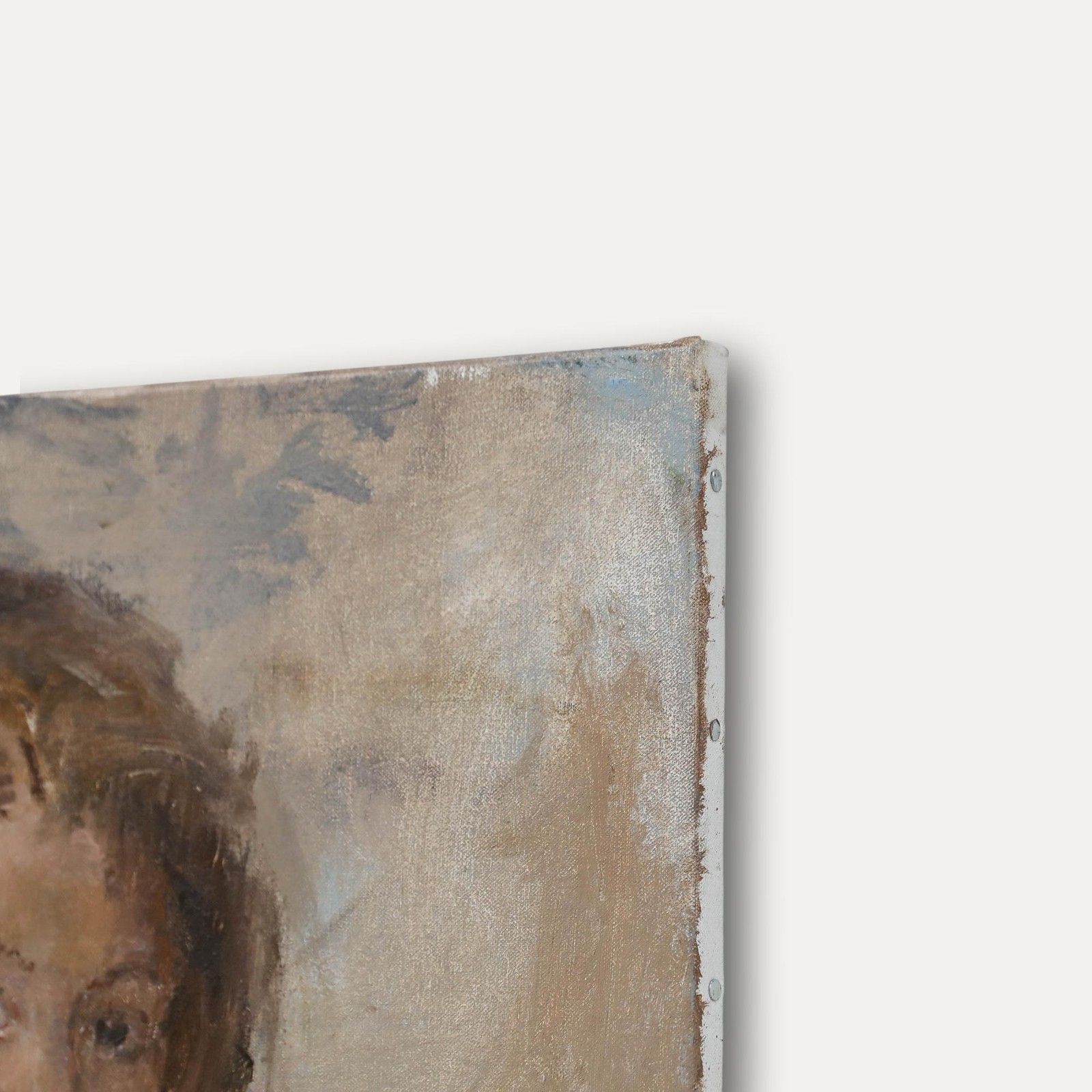 Attrib. Tom Coates Rba (1941 2023) Contemporary Oil, Portrait Of A Woman photo 350.0