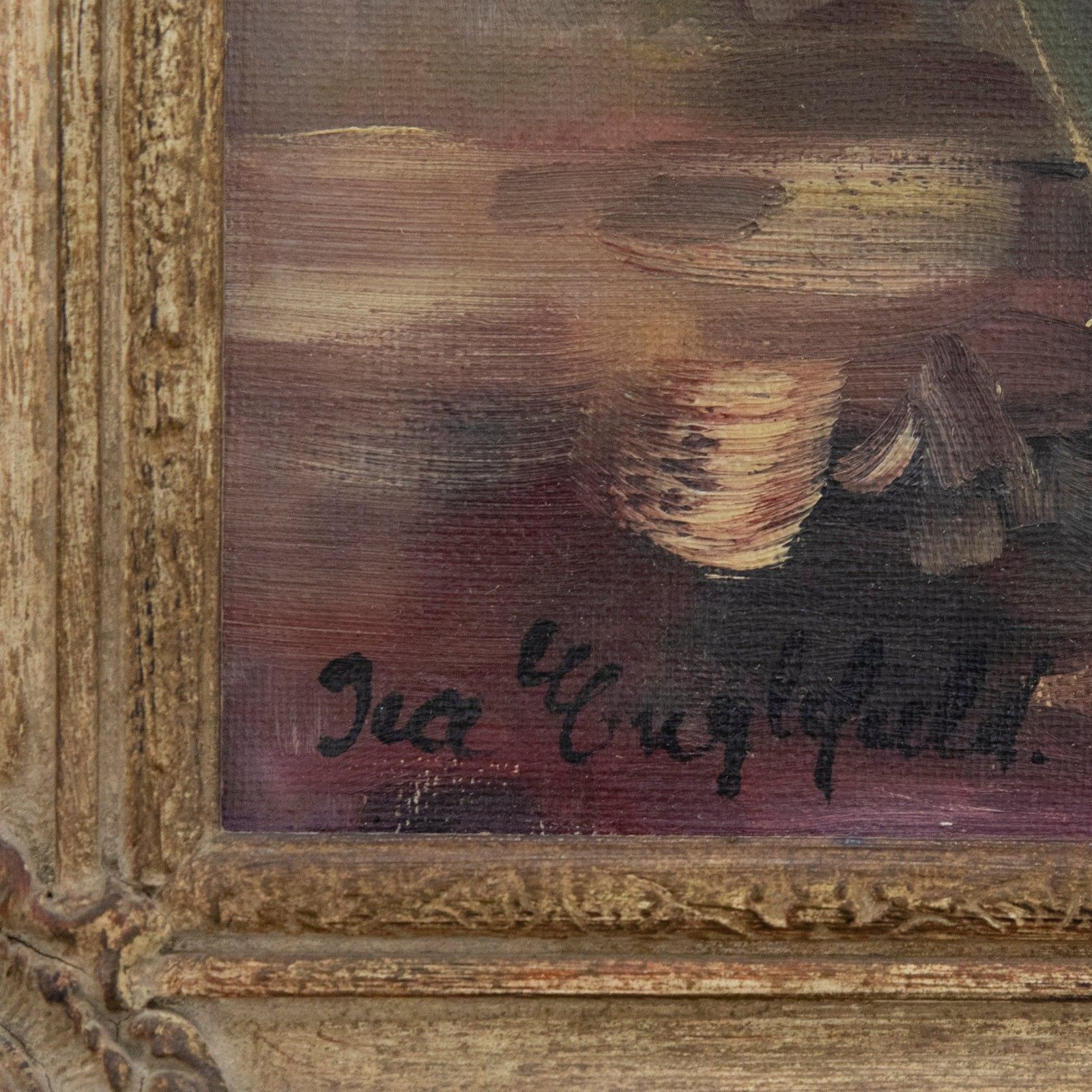 Ira Englefield (B.1912) Framed 20th Century Oil, Still Life Of Roses photo vinterior