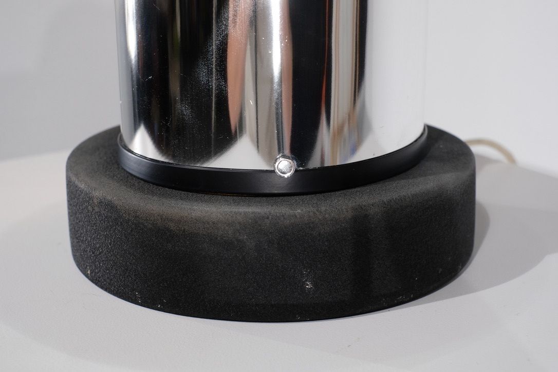 Table Lamp In Steel By Stilnovo, Italy 1970s. photo for sale
