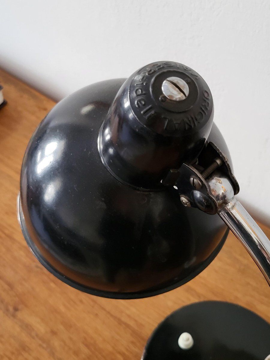Bauhaus Desk Lamp By Christian Dell For Kaiser Idell, Germany, 1930s photo vinterior