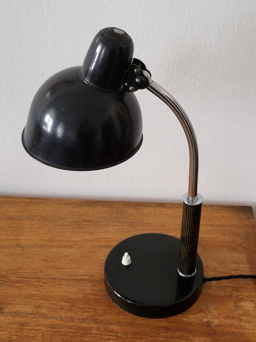 Bauhaus Desk Lamp By Christian Dell For Kaiser Idell, Germany, 1930s photo vintage