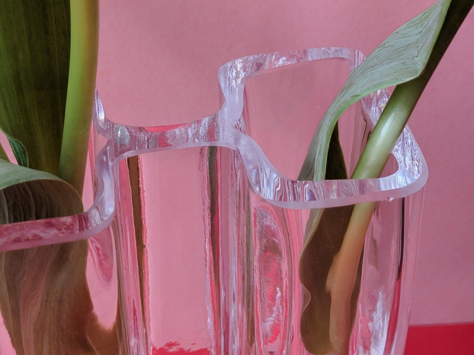 Sculptural Crystal Glass Vases By Josef Riedel For Riedel Glass, Austria, 1970s, Set Of 2 photo furniture