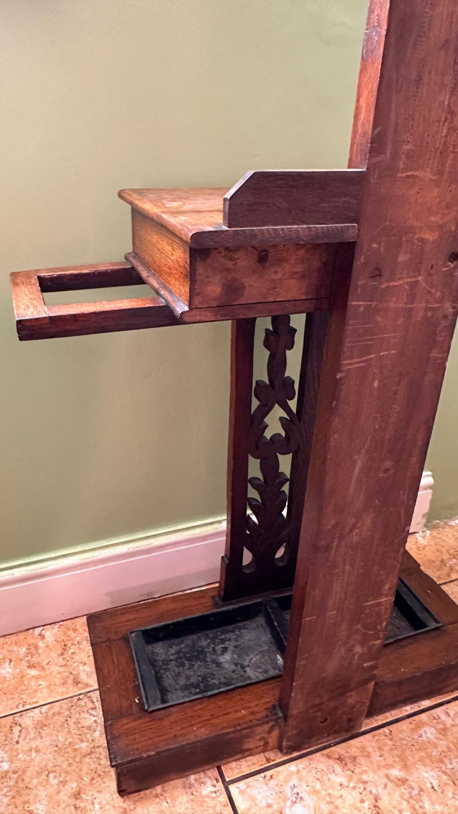 Antique Hand Carved  Hall Stand photo 780.0